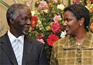 Mbeki's deputy Mlambo-Ngcuka is first to resign over his axing